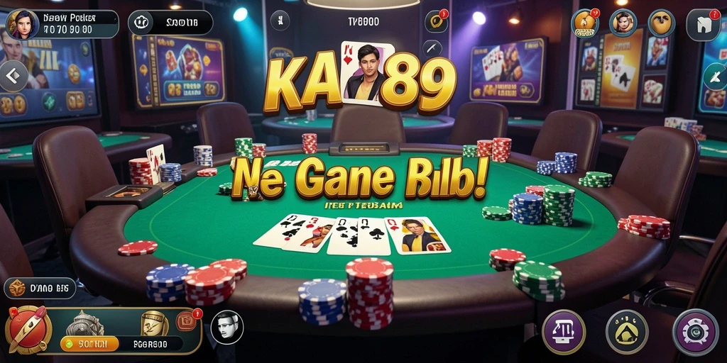 Tampilan screenshot KA789 menunjukkan aksi seru dalam permainan Poker.