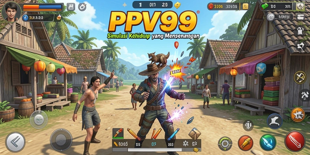 Tampilan gameplay PPV99 yang menarik dan interaktif dalam simulasi kehidupan.