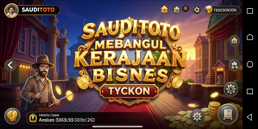 Screenshot utama SAUDITOTO menampilkan gameplay Tycoon yang seru dan mendebarkan.