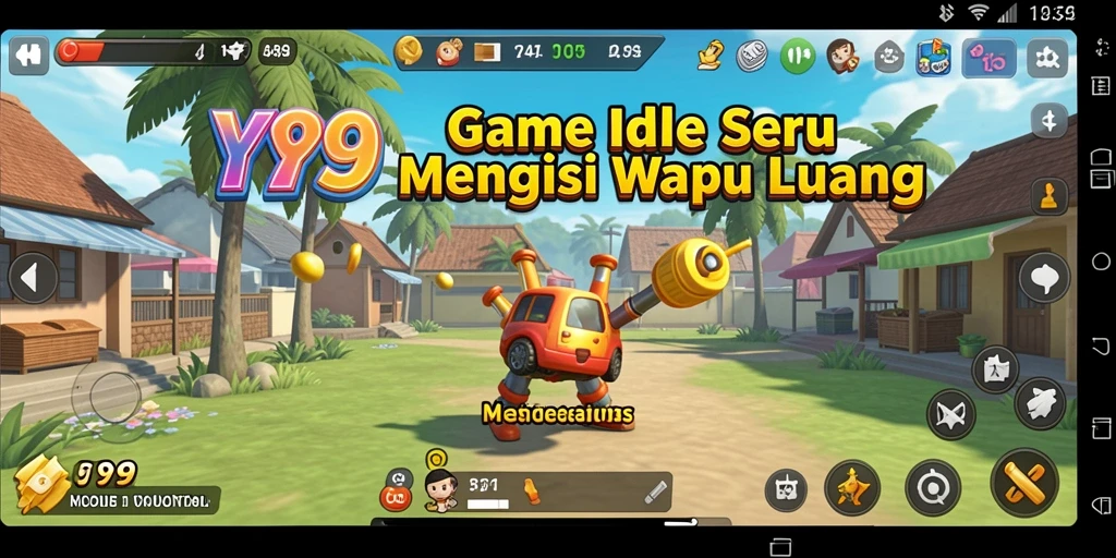 Tampilan gameplay seru dan santai Y89 yang menawan.